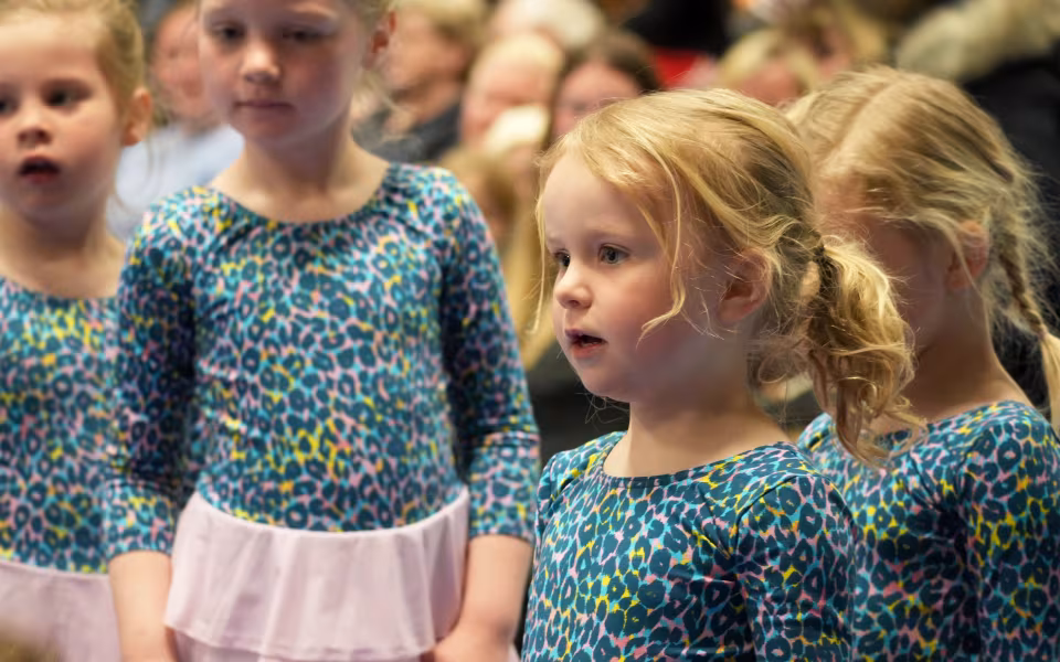 Gymnastikopvisning 2025 i Skovlund-Ansager Hallen