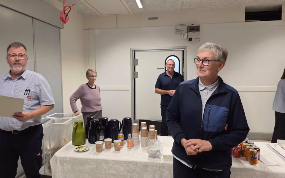 Et kendt ansigt i Tistrup sagde farvel i dag. 