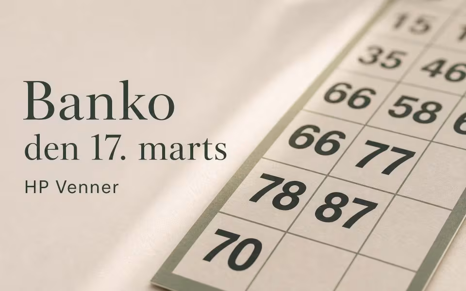 Banko den 17. marts - HP Venner