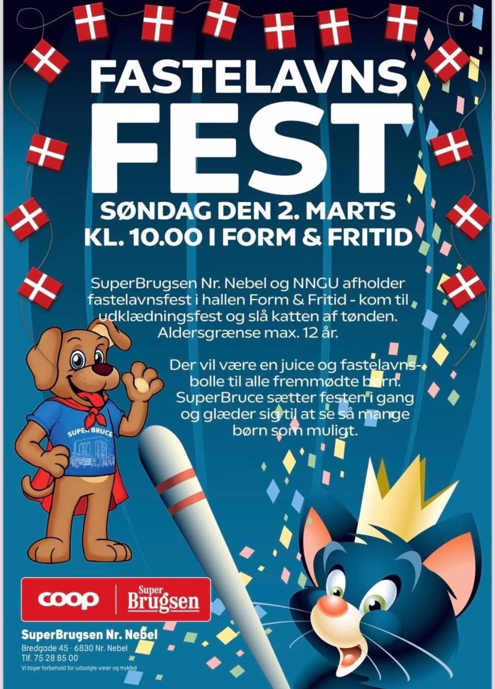 Sjov Fastelavnsfest For Børn