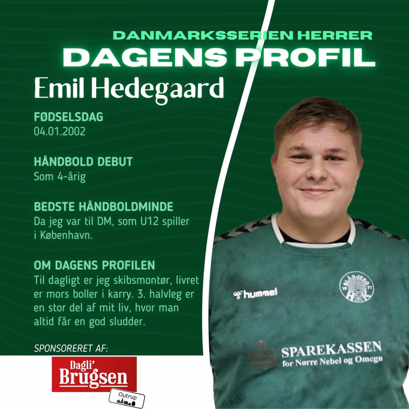 Håndboldprofil og skibsmontør i spotlight