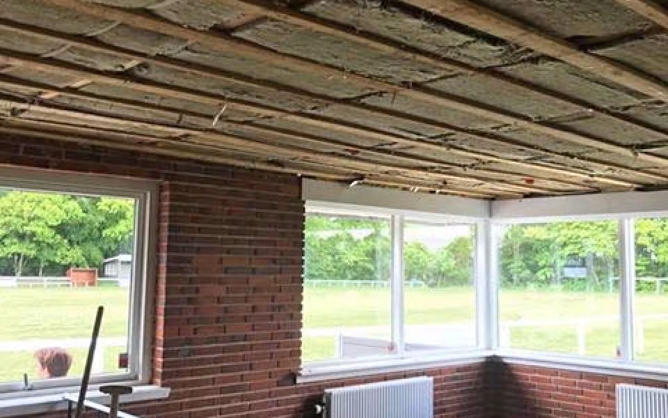 Klubhuset på Ansager stadion får en kærlig hånd