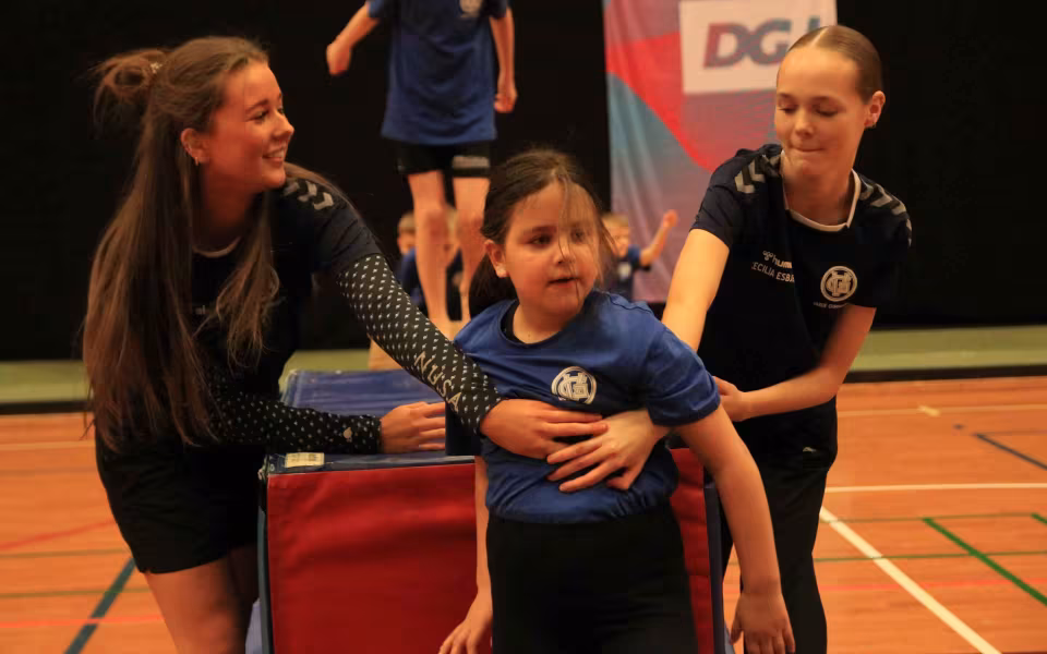 Stor succes ved DGI's opvisning