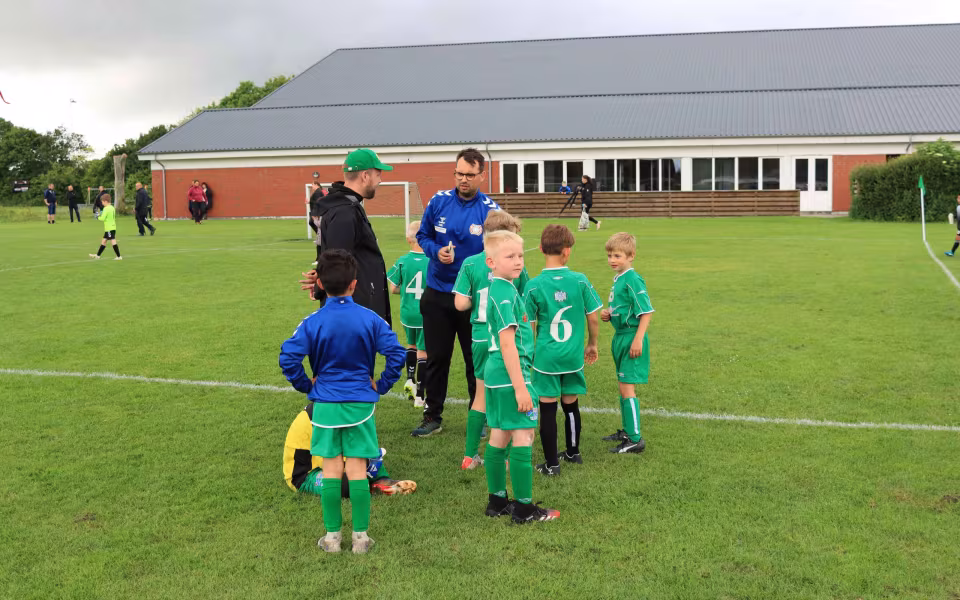 Fodboldfest for U-8 drengehold