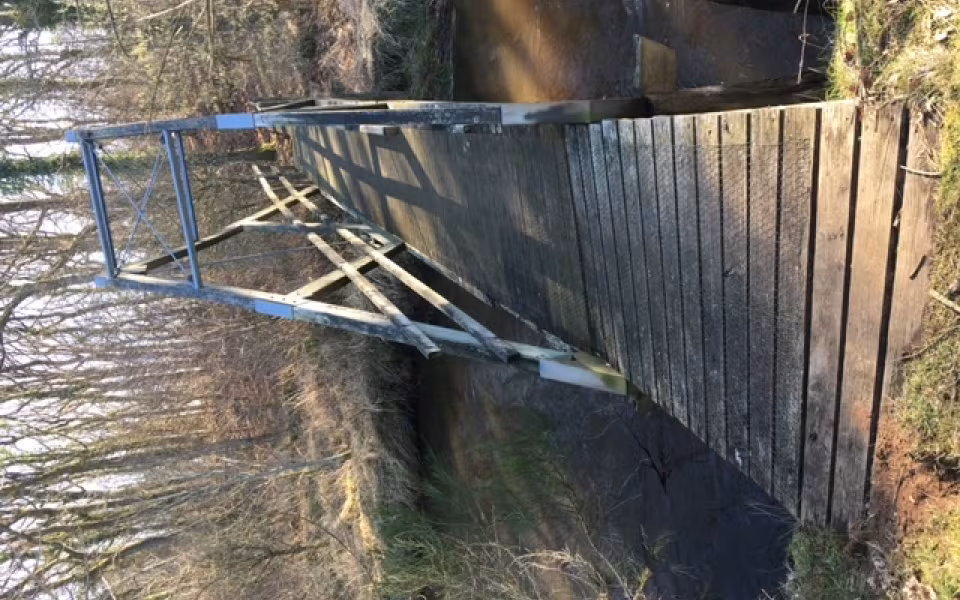 Bro over Ansager Å lukket