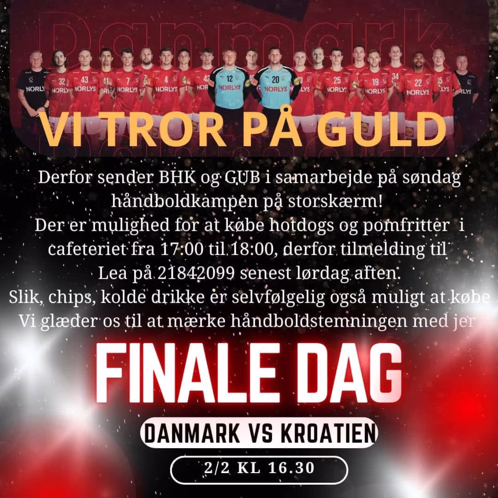 Oplev Finalestemning Søndag i Hallen