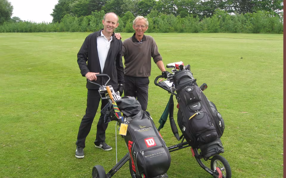 Skovlund-Ansager golfmatch 2013