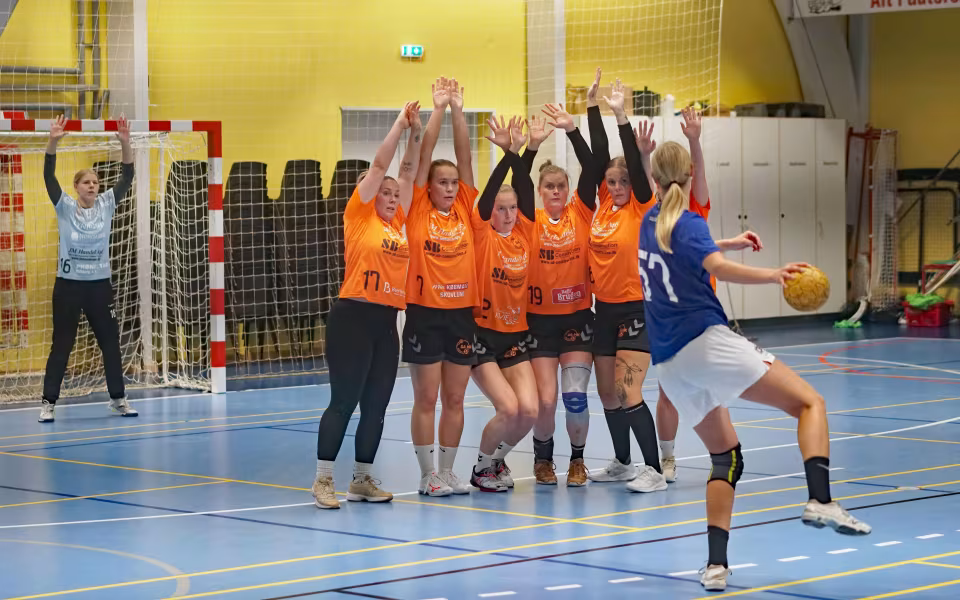 SAHK damehåndbold 3. division spillede 22-14 på hjemmebane mod Odense DHG