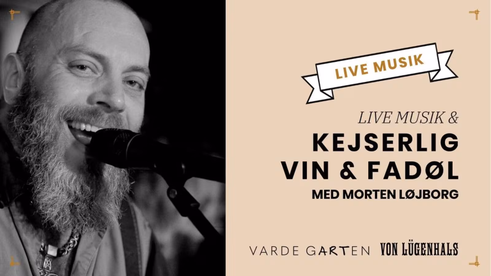 LIVE MUSIK med Morten Løjborg