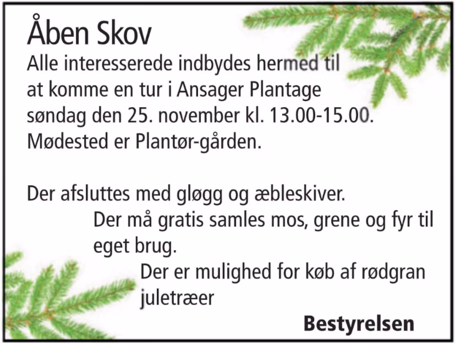 Åben skov