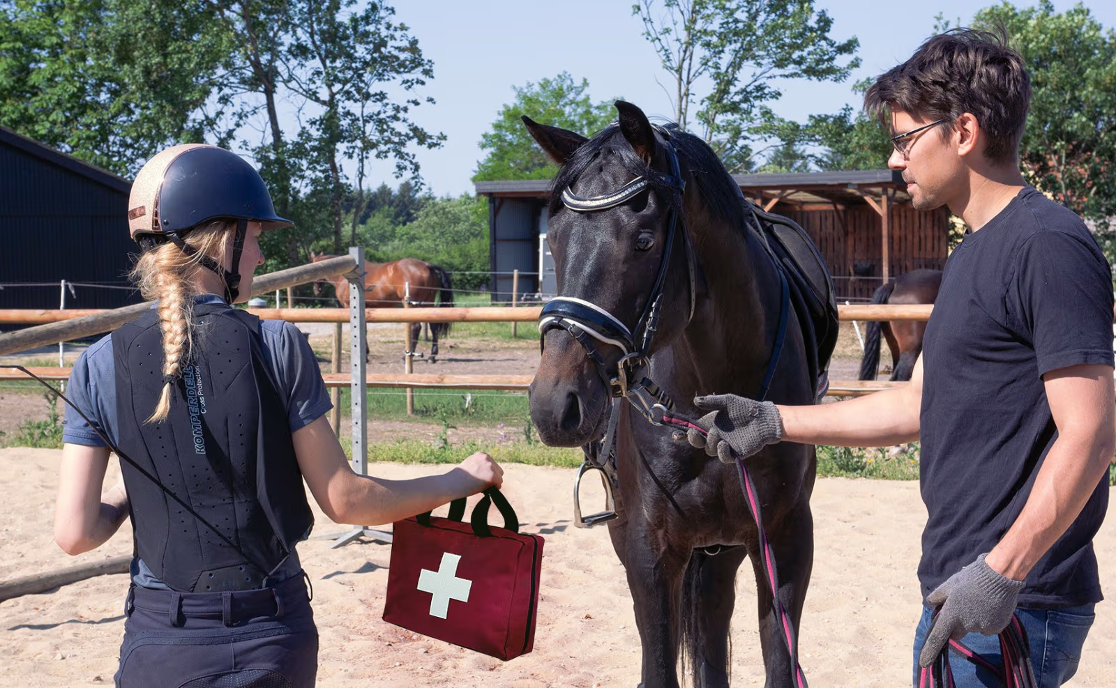Førstehjælpskursus for ryttere hos Buchholtz Dressage