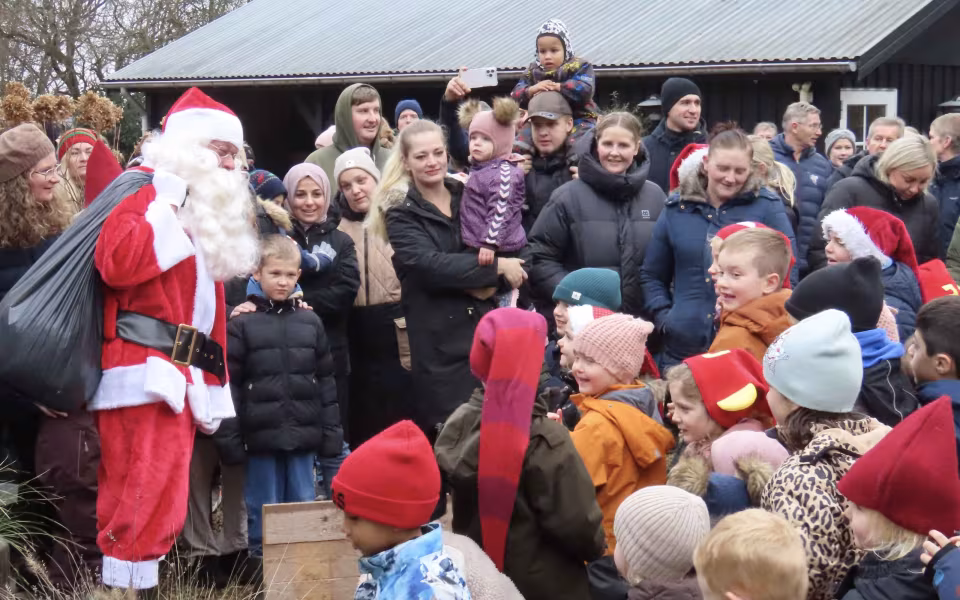 Julemanden kom