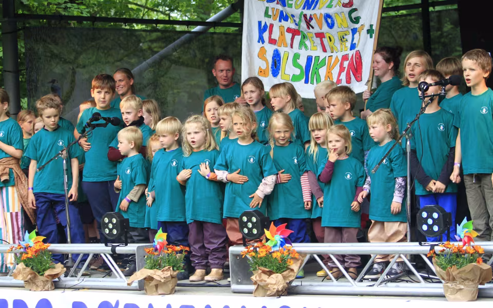 Børnemusik festival i Outrup strålende succes