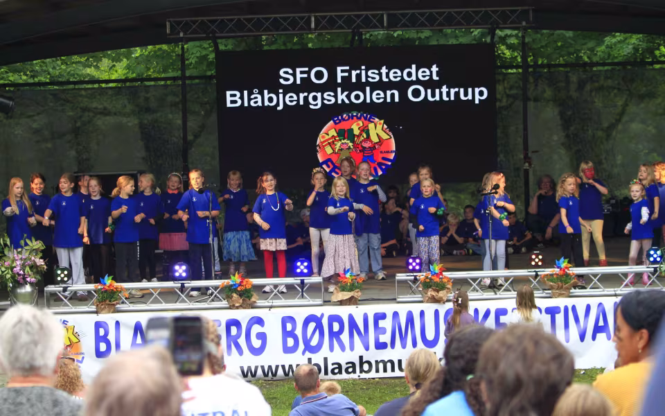 Børnemusik festival i Outrup strålende succes