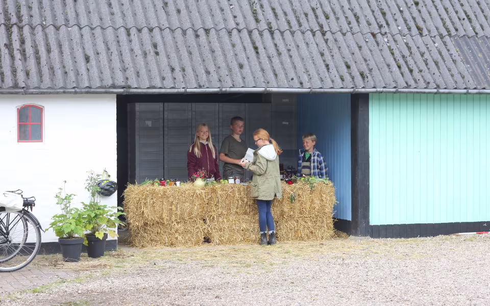 Varde Å dag hos Enghavegård Osteri