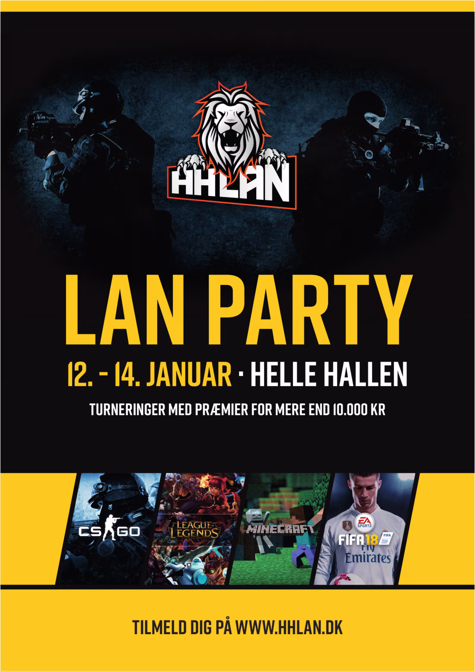 Lokale unge mennesker starter nyt LAN og eSport event i Helle Hallen