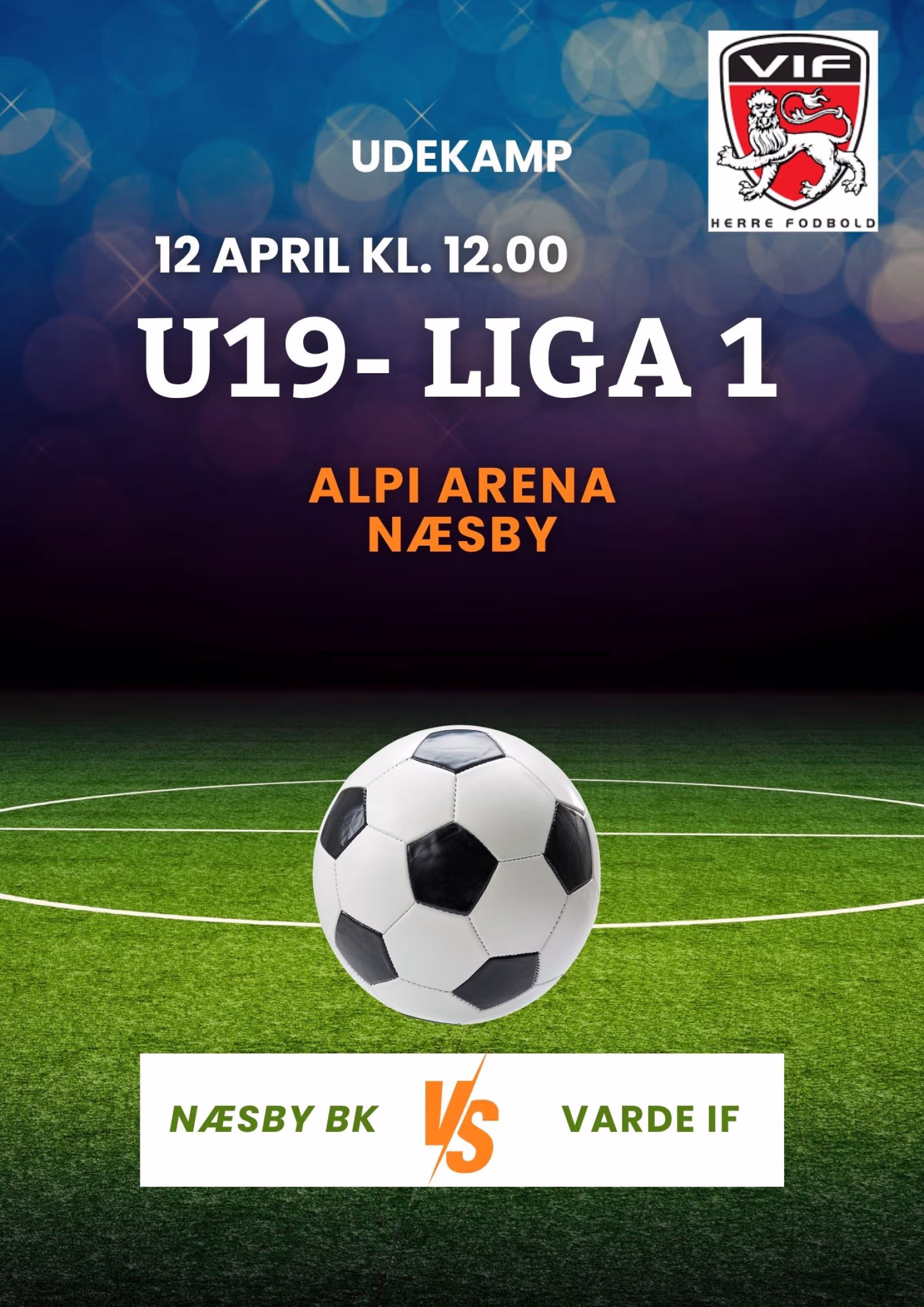 U 19 Liga 1 ude mod Næsby BK