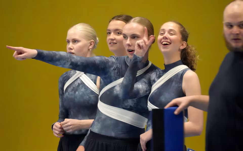 Gymnastikopvisning 2025 i Skovlund-Ansager Hallen