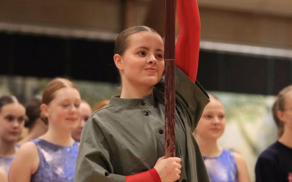 Forårsstemning i Outrup med GUB Gymnastik