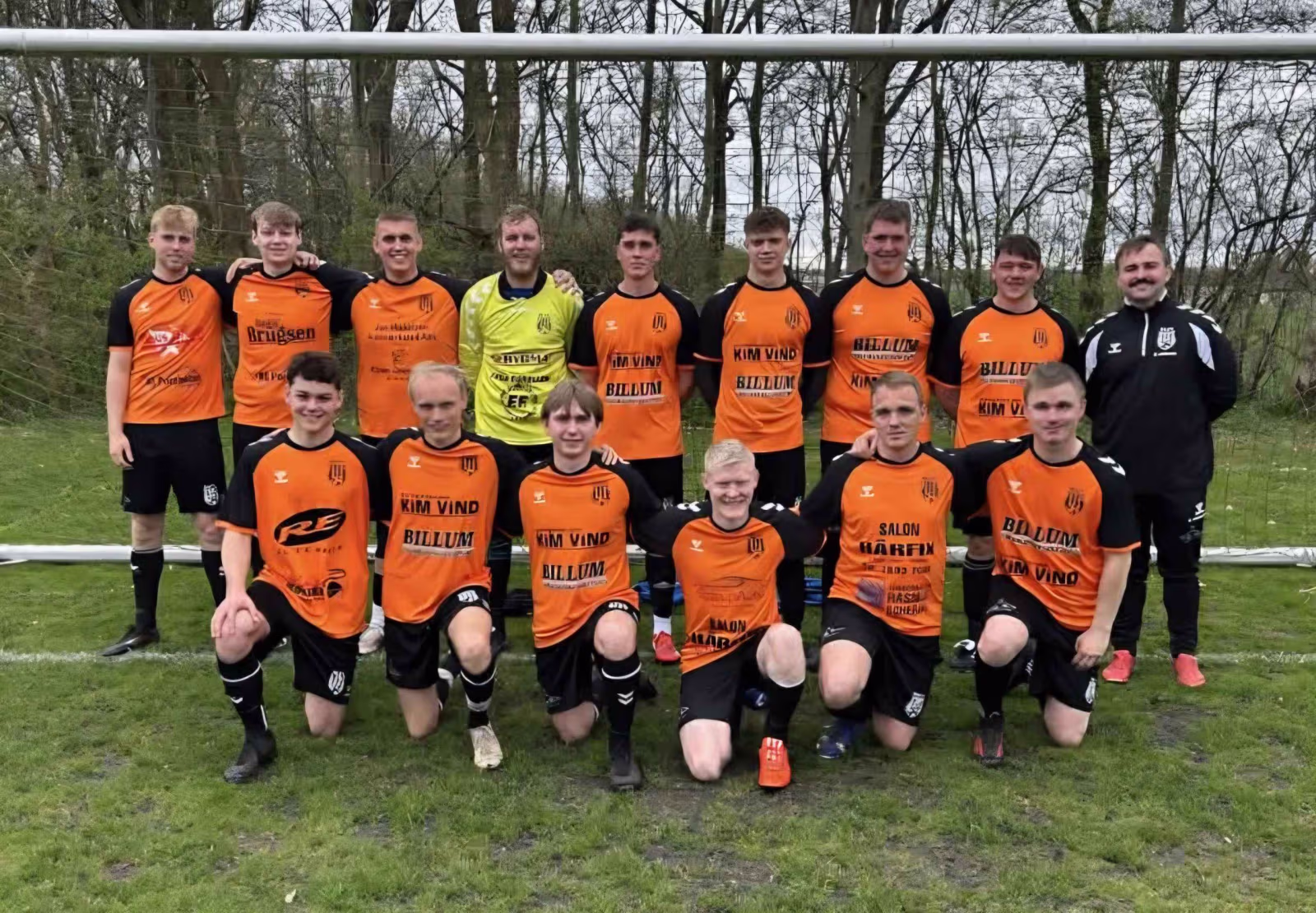 Målfest på udebane for Helle FC serie 5 mod Ansager