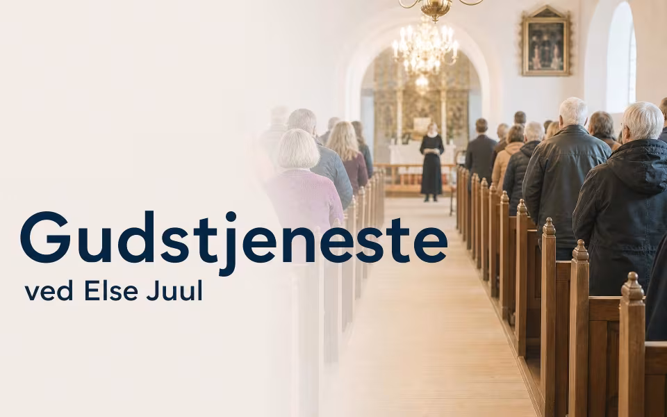 Gudstjeneste ved Else Juul