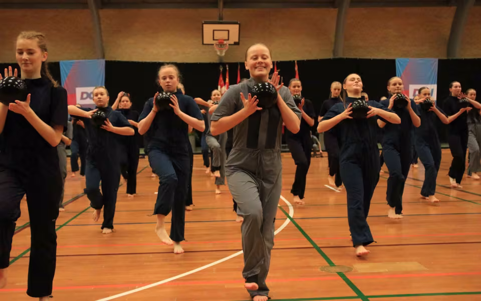 Stor succes ved DGI's opvisning