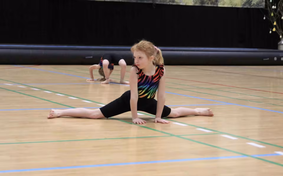 Forårsstemning i Outrup med GUB Gymnastik