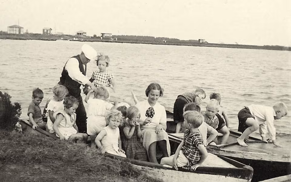 Københavnerbørn ved Kvie Sø