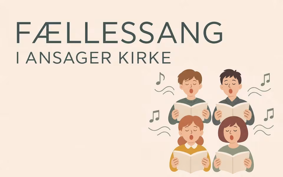 Fællessang i Ansager kirke