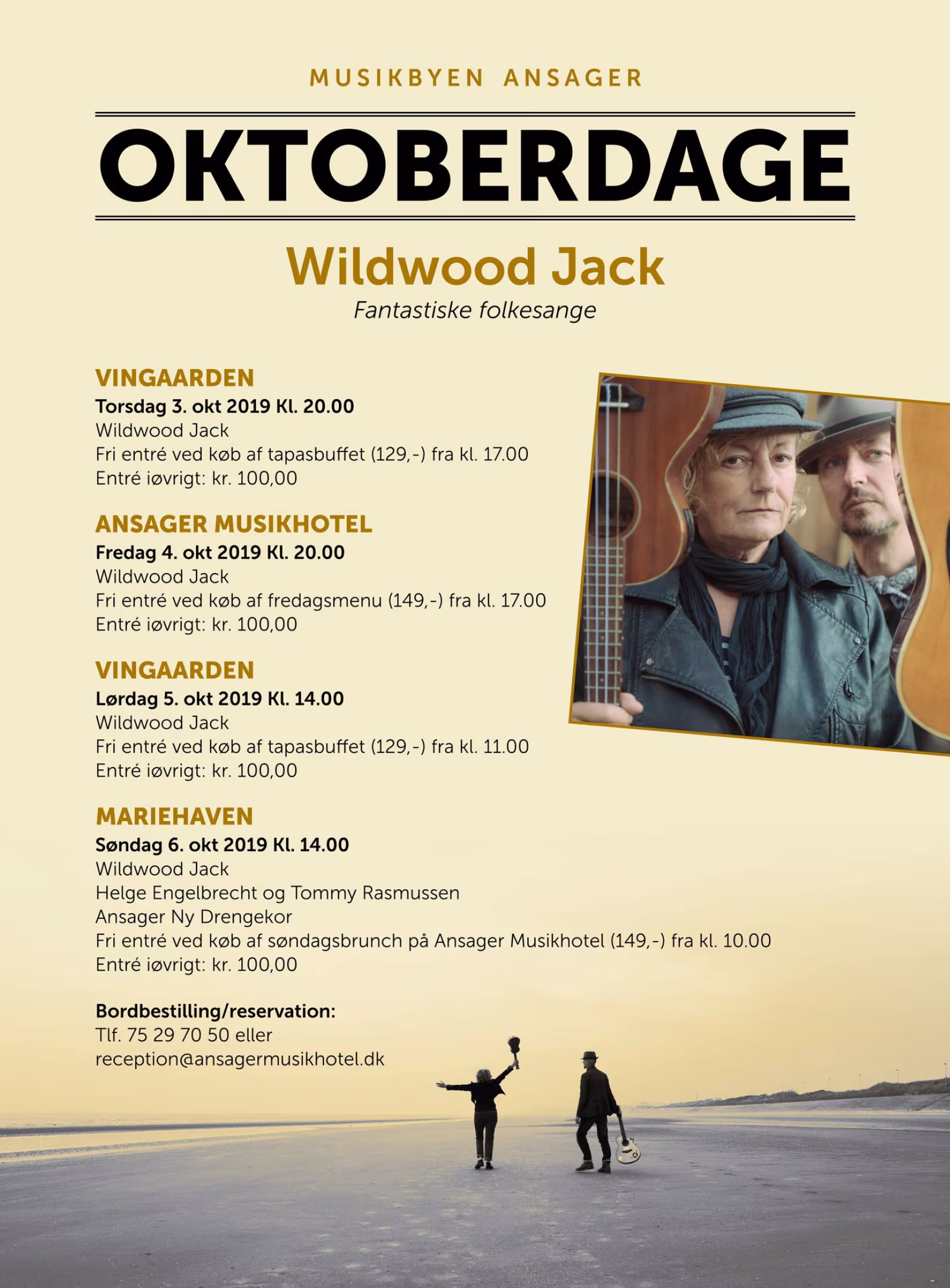 Oktoberdage i Musikbyen Ansager
