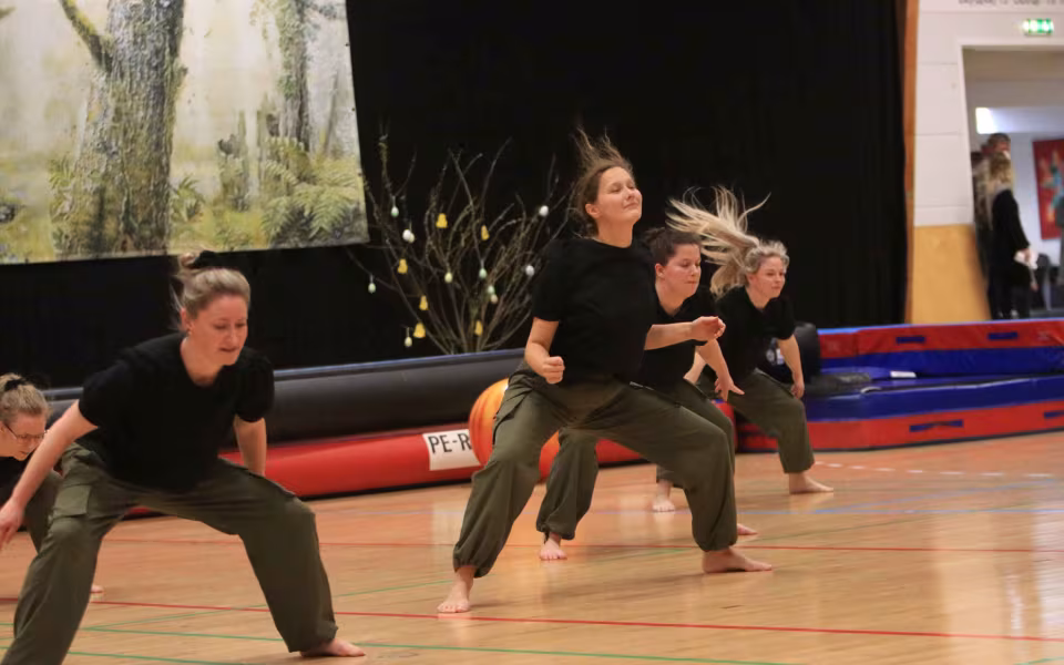 Forårsstemning i Outrup med GUB Gymnastik