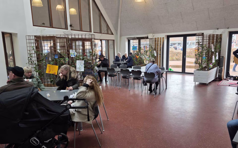 Stor opbakning til åbningsfest i Ølgod midtby