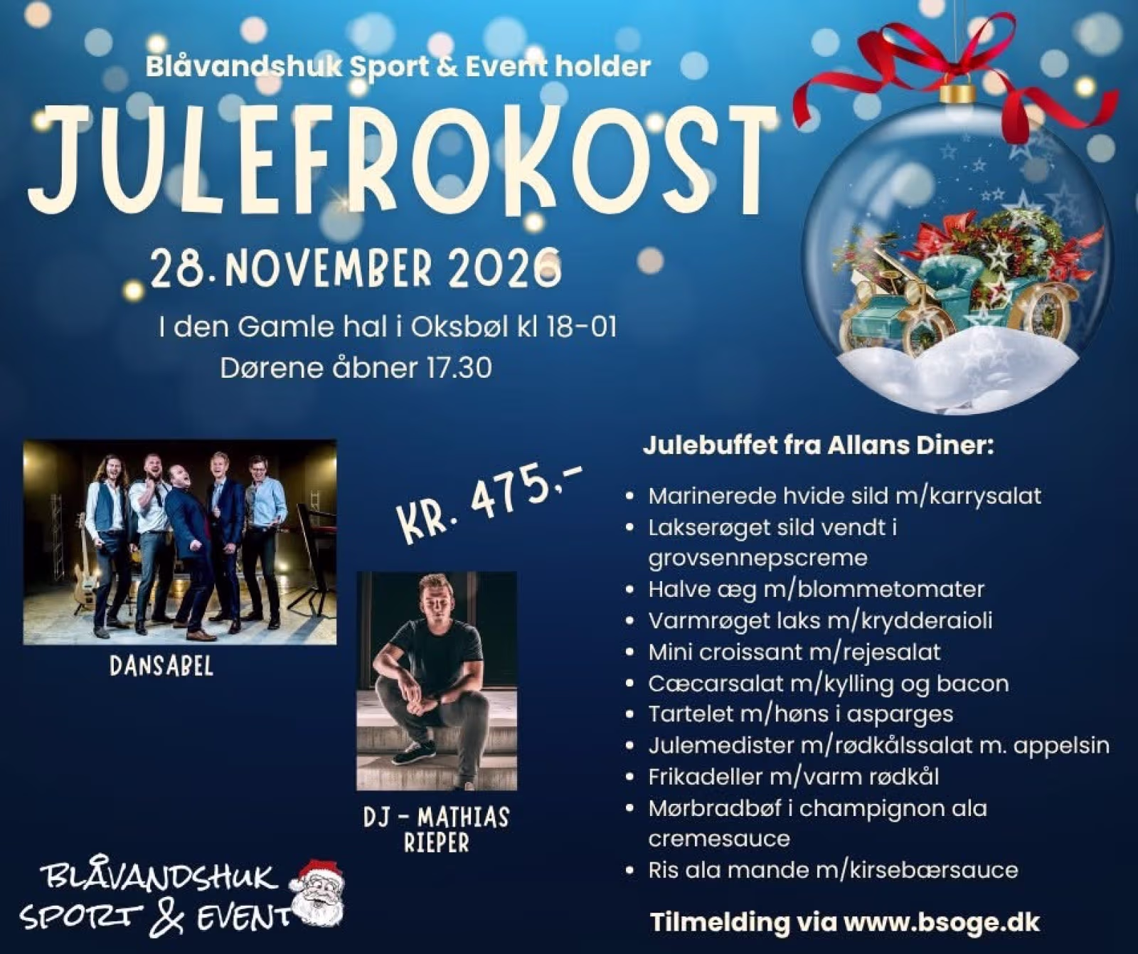 Julen svinger i Oksbøl