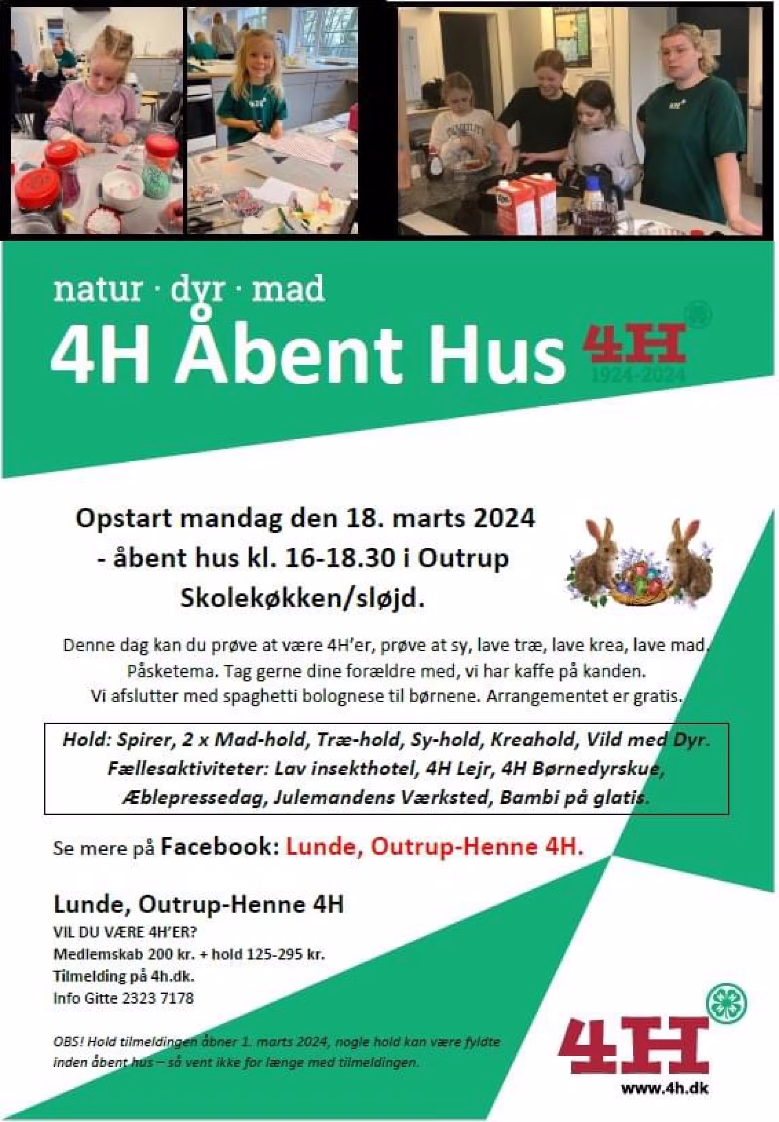 4 H- åben hus