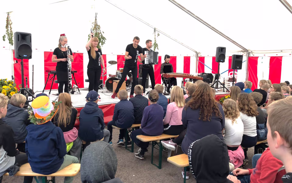 Fra fredag formiddag ved Børnemusik Festival 2018 i Ansager