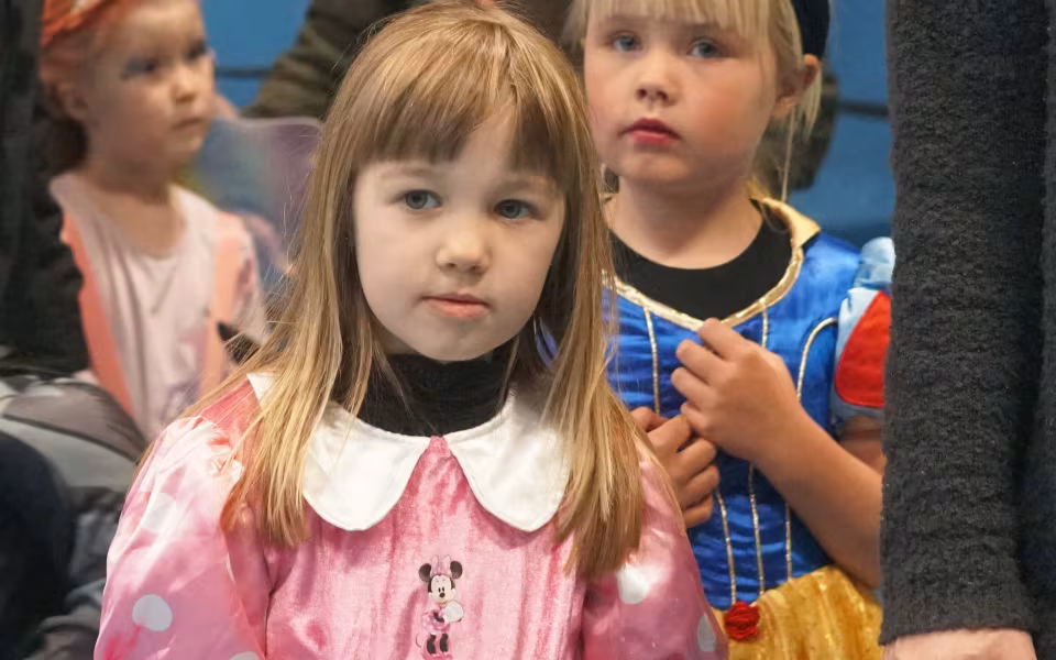 De fineste, farligste og mest kreative kostumer blev fundet frem til fastelavnsfesten på Ansager skole