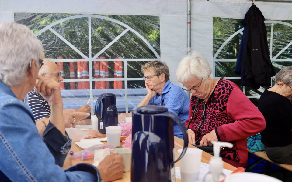 Seniorfest med rundtur og hyldestindslag