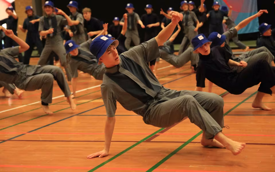 Stor succes ved DGI's opvisning