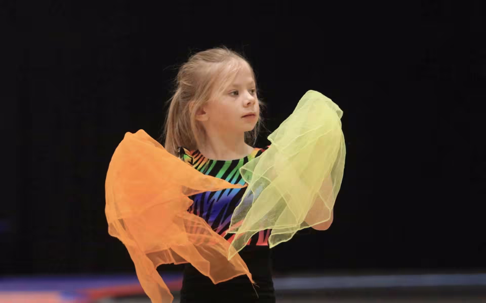 Forårsstemning i Outrup med GUB Gymnastik