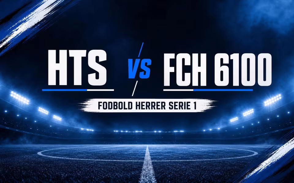 Fodbold herrer serie 1 HTS - FCH 6100
