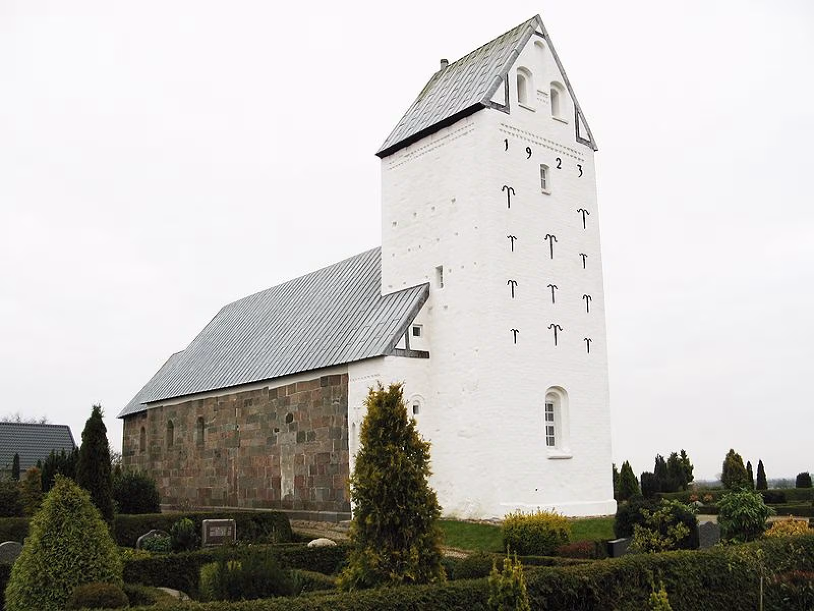 Blokfløjter i Fåborg Kirke .