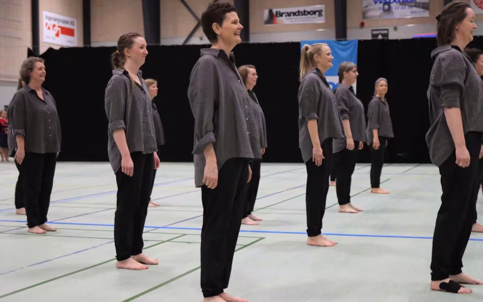 Stående applaus til seniorholdene