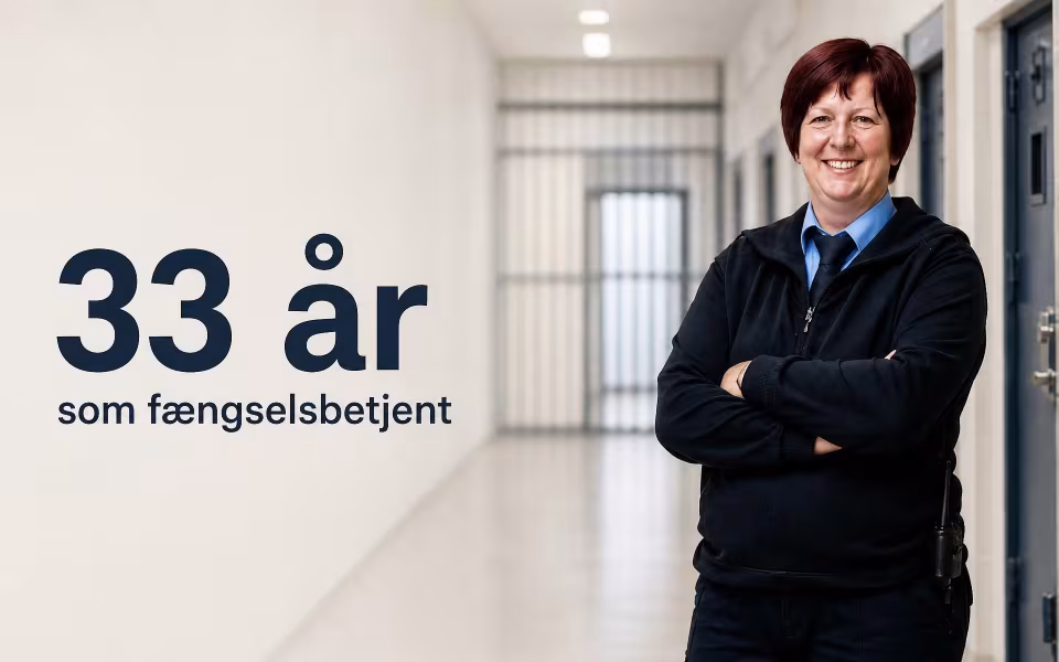 33 år som fængselsbetjent