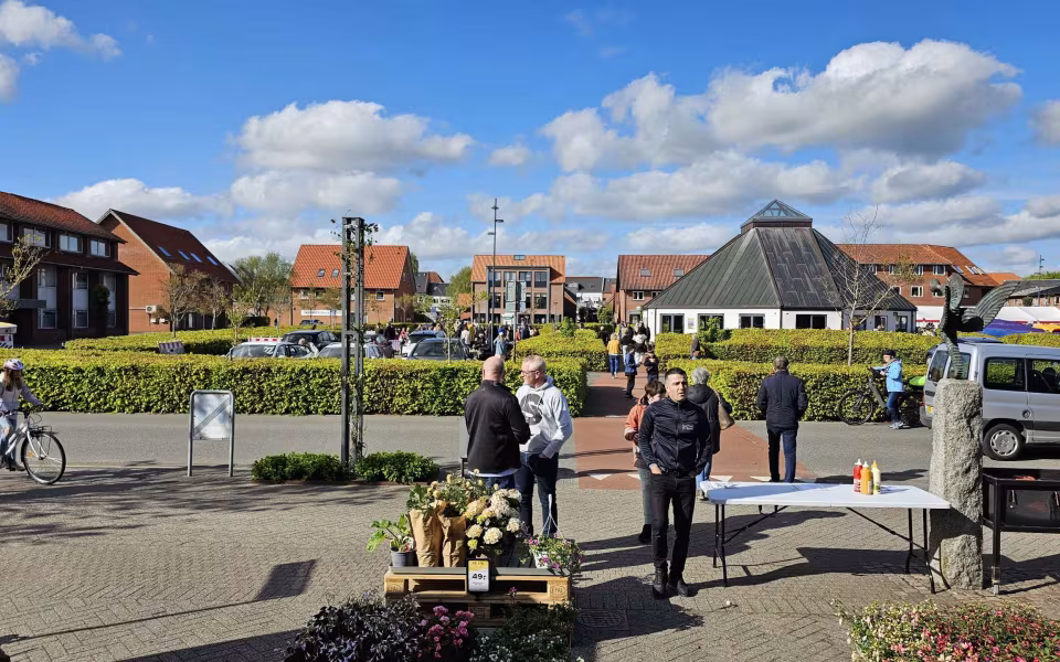 blev Ølgod midtby forvandlet til en festlig oase under arrangementet Late Night.