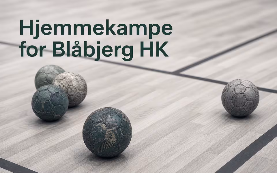Hjemmekampe for Blåbjerg HK