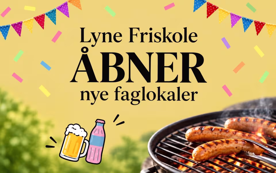 Lyne Friskole åbner nye faglokaler