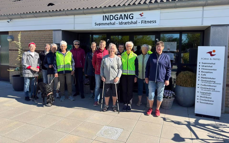 Mandags gå-fællesskab i frisk luft