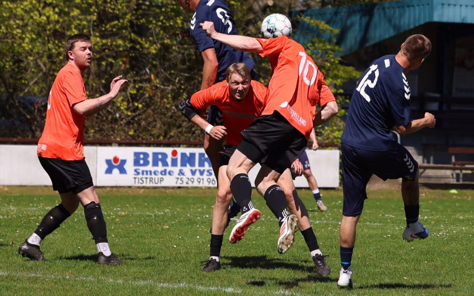 HTS fodbold serie 3 herre tabte 0 -1 til Alslev på Tistrup Stadion.