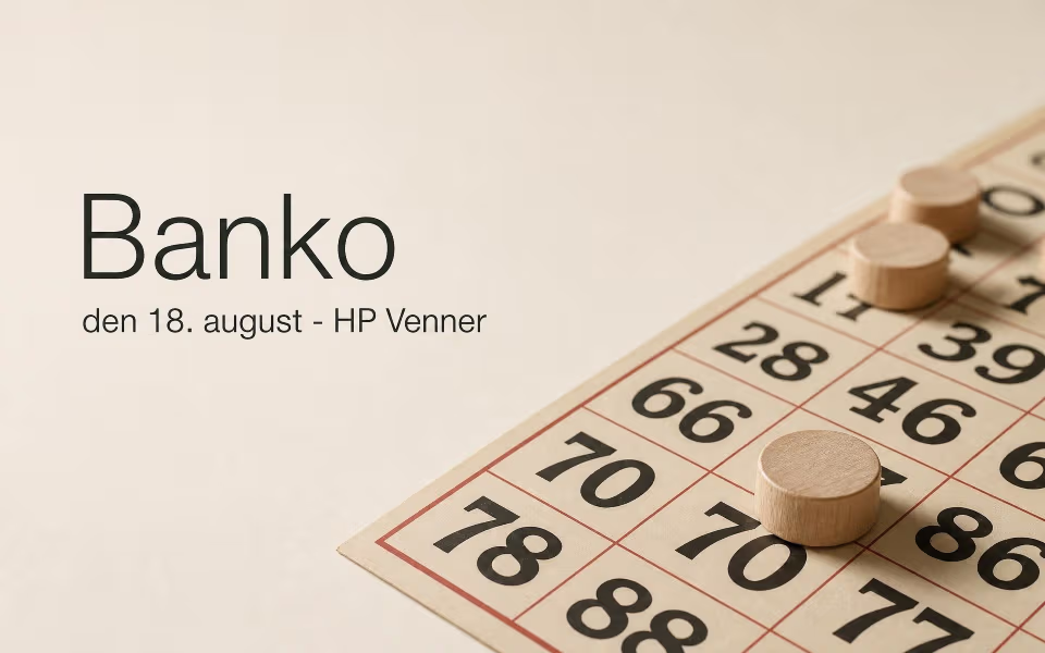 Banko den 18. august - HP Venner