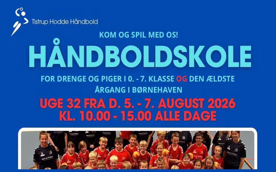 HÅNDBOLDSKOLE - KOM OG SPIL MED OS!